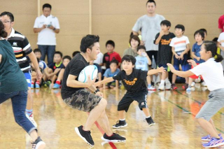ラグビー体験教室