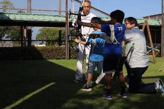 アーチェリー体験