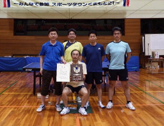 総合型スポーツクラブ：優勝「長嶺地域スポーツクラブA」