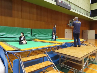 トランポリン体験