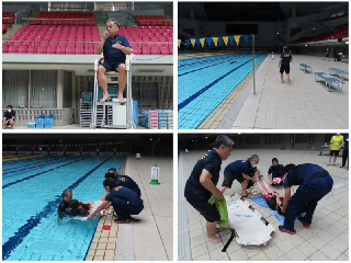 プールでの訓練１