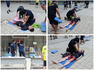 プールでの訓練２