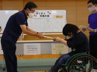 経験者の部表彰式の様子
