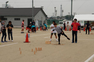 試合中の様子②
