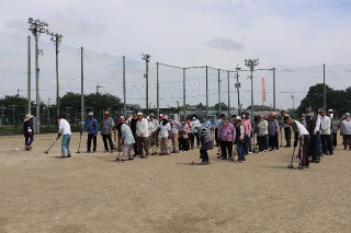 ホールインワン大会の様子