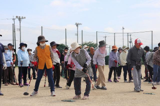 ホールインワン大会の様子