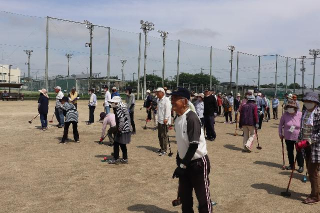 ホールインワン大会の様子