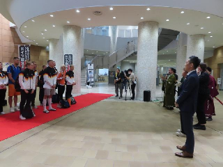 セレモニーの様子