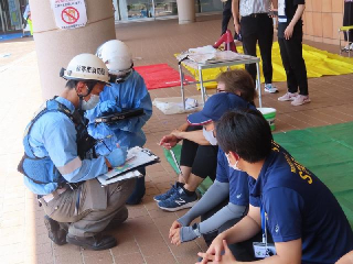 トリアージの場面