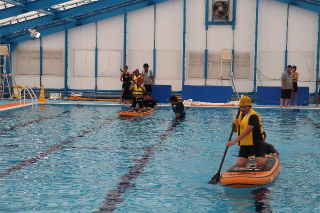 バランスをとって、慎重に！！