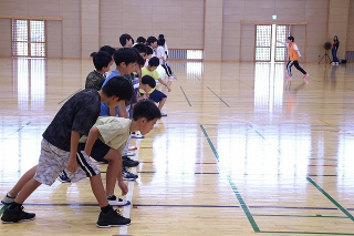 鬼ごっこの様子