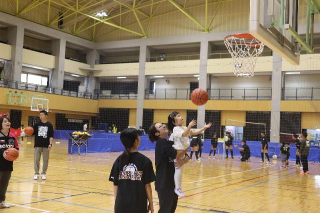 バスケットボールの様子
