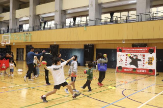 ハンドボール（ボール遊び）の様子