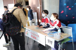 受付の様子