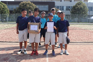男子の部　優勝　出水中学校