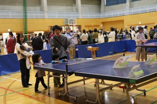 スポーツスタンプラリー（卓球）