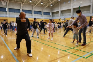 スポーツスタンプラリー（カンフー体操）