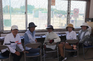 スコア集計中の１コマ