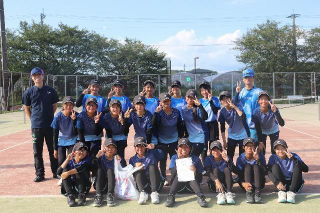 優勝した下益城城南中学校