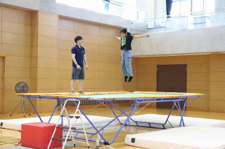 トランポリン体験