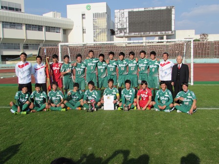 高校サッカー熊本県予選決勝 水前寺野球場 競技場