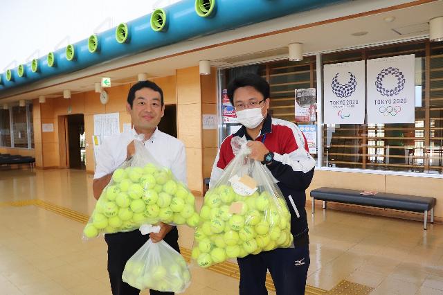 使用済みテニスボールのリサイクル